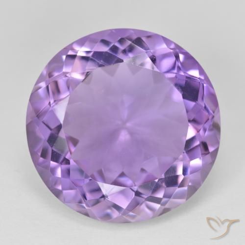 22.21ct Natural Violeta médio Ametista, Redondo, VVS-VS