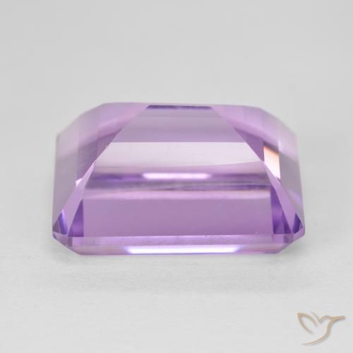 Ametista Violeta rosado Natural 19.79ct, Corte Octógono / Esmeralda, VVS-VS