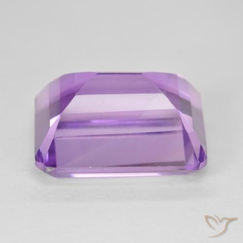 Ametista Violeta médio Natural 19.93ct, Corte Octógono / Esmeralda, VVS-VS