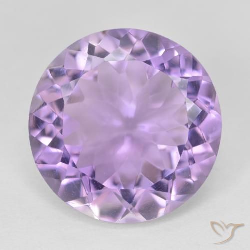 11.38ct Natural Violeta médio Ametista, Redondo, VVS-VS