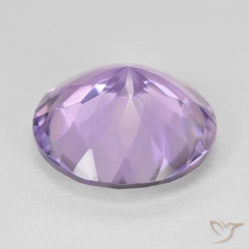 Ametista Violeta médio Natural 11.38ct, Redondo, VVS-VS