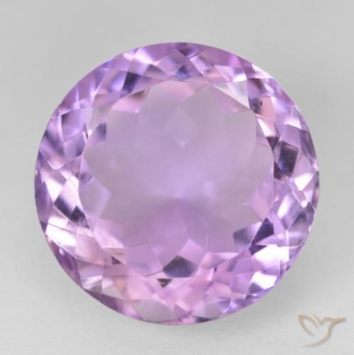 14.47ct Natural Violeta rosa médio Ametista, Redondo, VVS-VS