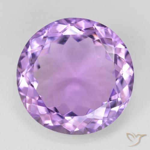 13.48ct Natural Violeta médio Ametista, Redondo, VVS-VS