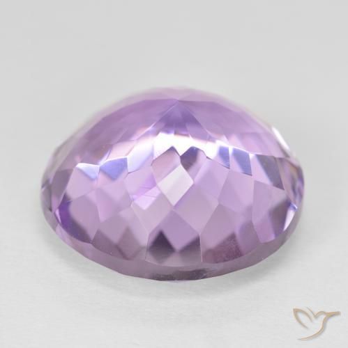 Ametista Violeta médio Natural 13.48ct, Redondo, VVS-VS