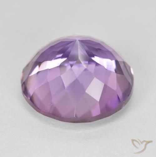 Ametista Violeta Púrpura Profundo Natural 12.59ct, Redondo, VVS