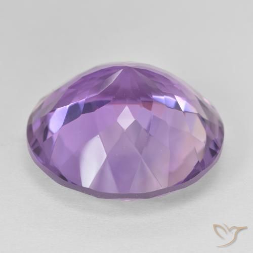 Ametista Medium Light Purplish-Violet Natural 25.45ct, Redondo, VVS
