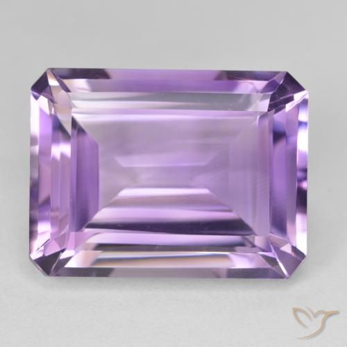 22.65ct Natural Violeta Púrpura Ametista, Corte Esmeralda, VVS-VS