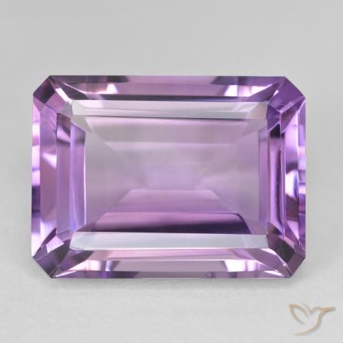 22.42ct Natural Violeta médio Ametista, Corte Esmeralda, VVS