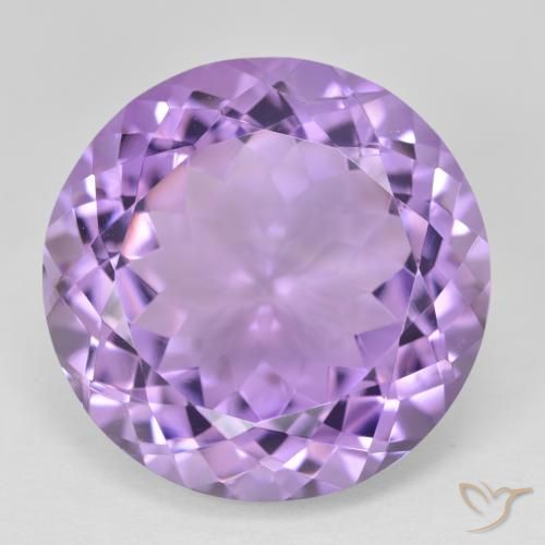 26.02ct Natural Violeta rosado Ametista, Redondo, VVS