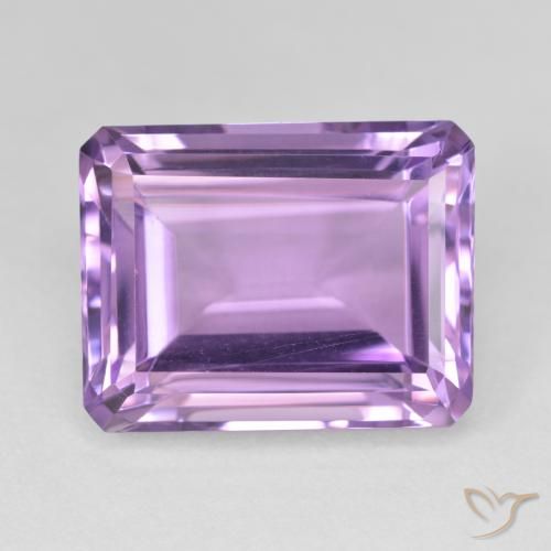19.16ct Natural Berinjela Violeta Ametista, Corte Esmeralda, VVS-VS