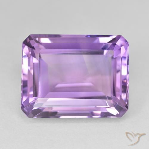 18.88ct Natural Profundo Iris Violeta Ametista, Corte Esmeralda, VVS-VS