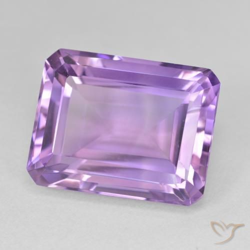 Ametista Profundo Iris Violeta Natural 18.88ct, Corte Octógono / Esmeralda, VVS-VS