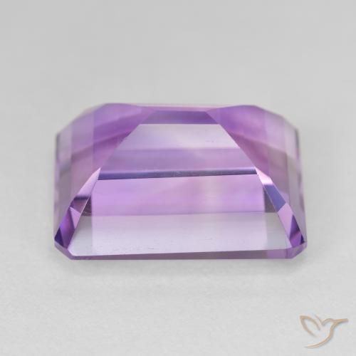 Ametista Profundo Iris Violeta Natural 18.88ct, Corte Octógono / Esmeralda, VVS-VS