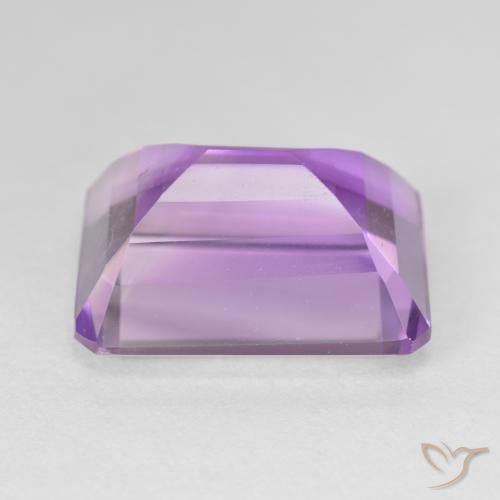Ametista Violeta médio Natural 19.33ct, Corte Octógono / Esmeralda, VVS-VS