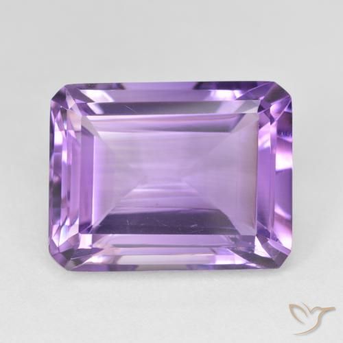 17.75ct Natural Violeta médio Ametista, Corte Esmeralda, VVS-VS