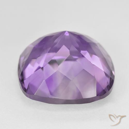 Ametista Violeta Vívido Natural 23.74ct, Almofada, VVS