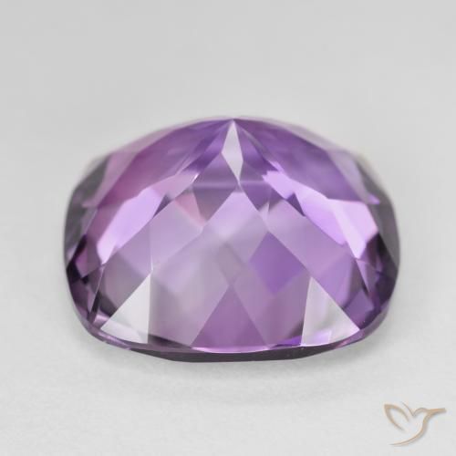 Ametista Violeta médio Natural 19.07ct, Almofada, VVS