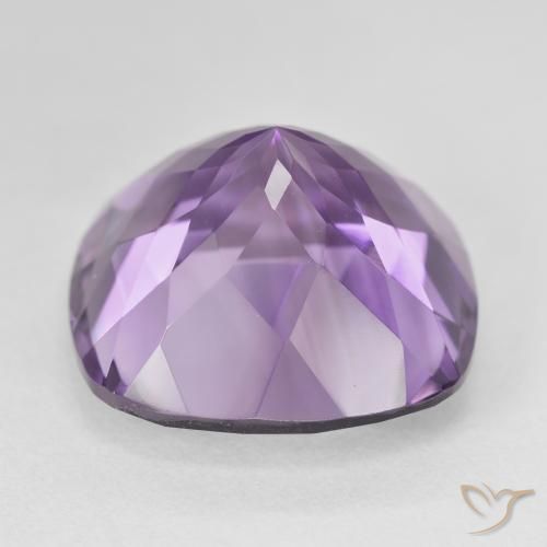 Ametista Violeta médio Natural 22.72ct, Almofada, VVS