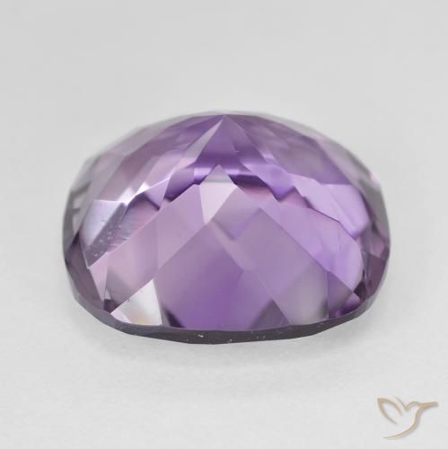 Ametista Violeta médio Natural 20.42ct, Almofada, VVS