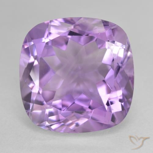 13.78ct Natural Violeta Profundo Ametista, Almofada, VVS