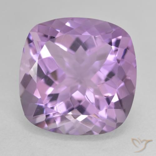 12.89ct Natural íris violeta Ametista, Almofada, VVS