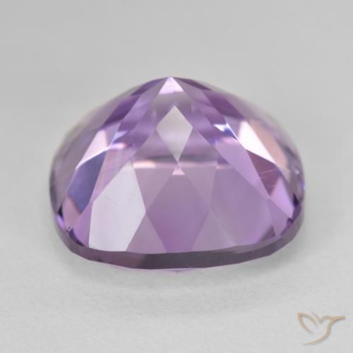 Ametista íris violeta Natural 12.89ct, Almofada, VVS