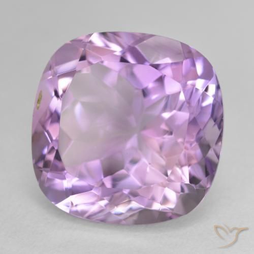 Ametista Violeta médio Natural 13.55ct, Almofada, VVS