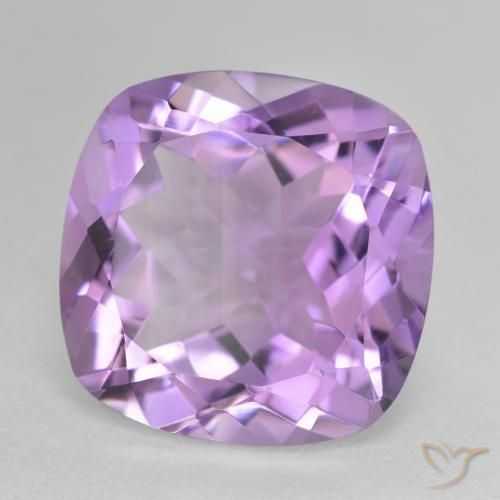 Ametista íris violeta Natural 12.11ct, Almofada, VVS