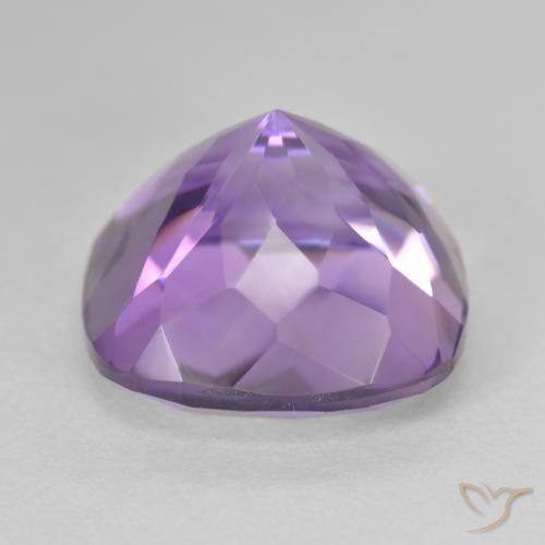 Ametista Violeta rosado Natural 13.73ct, Almofada, VVS