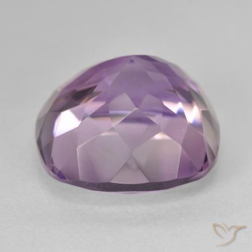 Ametista Violeta rosado Natural 14.24ct, Almofada, VVS