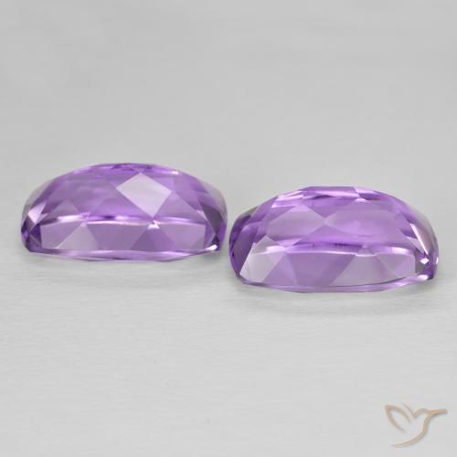 Pedras preciosas de Ametista Violeta Púrpura Médio natural de 12.56 ct, Almofada, VVS-VS