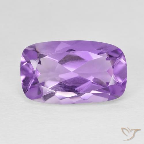 5.50ct Natural Violeta Intenso Ametista, Almofada, VVS-VS