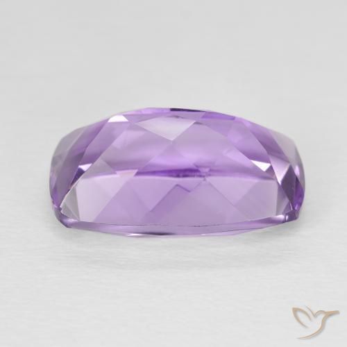Ametista Violeta médio Natural 6.50ct, Almofada, VS