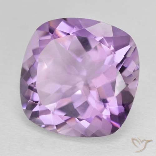 Ametista Violeta rosado Natural 11.50ct, Almofada, VVS