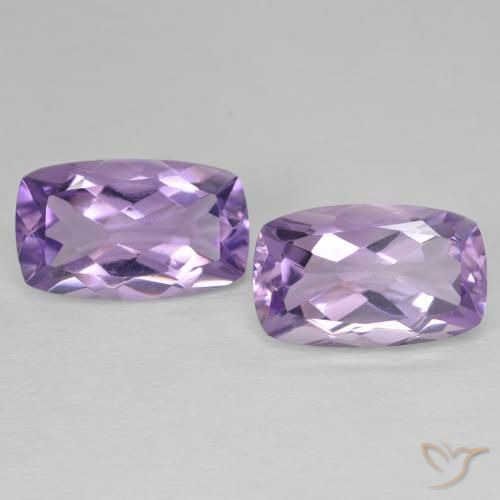 11.86ctw Natural Violeta médio Ametista, Almofada, VVS