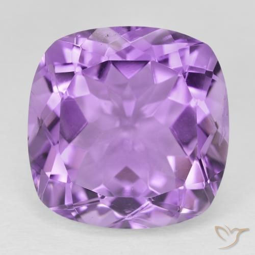 21.72ct Natural Violeta Púrpura Médio Ametista, Almofada, VVS-VS
