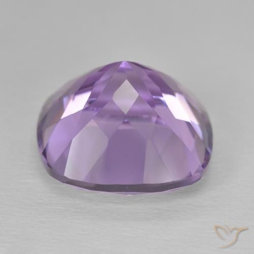 Ametista Violeta médio Natural 13.03ct, Almofada, VVS