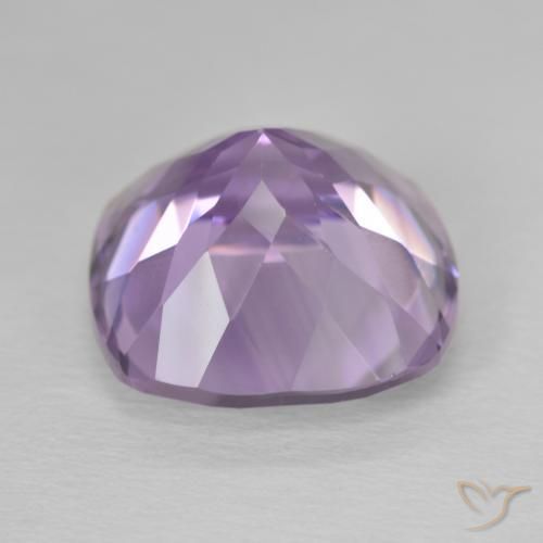 Ametista Violeta médio Natural 12.47ct, Almofada, VVS
