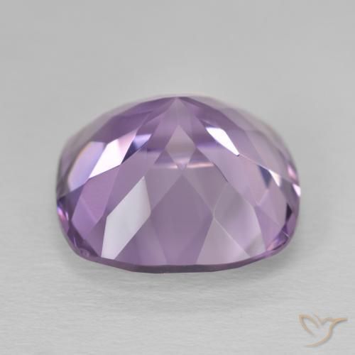 Ametista Violeta médio Natural 12.37ct, Almofada, VVS