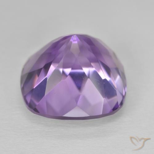Ametista Violeta Profundo Natural 13.91ct, Almofada, VVS-VS