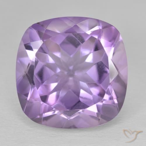 15.12ct Natural Violeta médio Ametista, Almofada, VVS