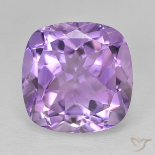 13.53ct Natural Profundo Iris Violeta Ametista, Almofada, VVS