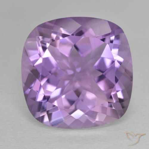 12.52ct Natural íris violeta Ametista, Almofada, VVS-VS