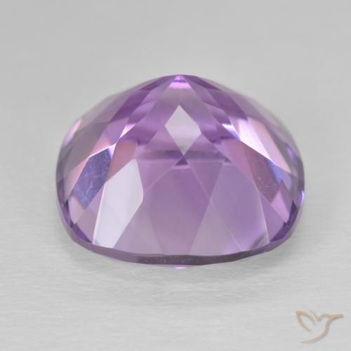 Ametista Violeta rosado Natural 12.93ct, Almofada, VVS