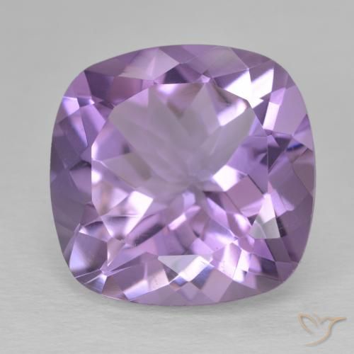 11.71ct Natural Violeta Profundo Ametista, Almofada, VS
