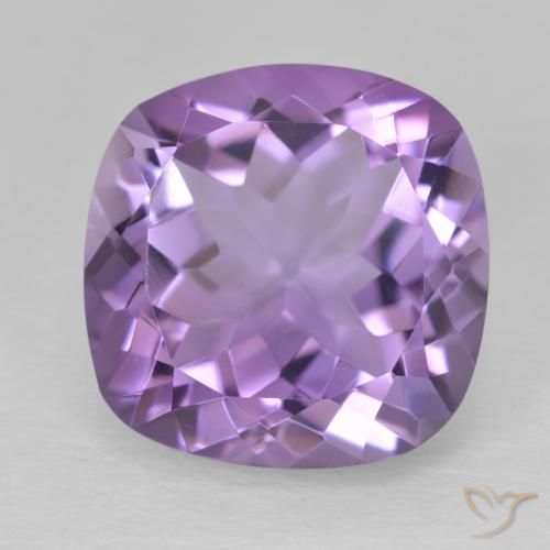 11.56ct Natural Violeta Profundo Ametista, Almofada, VVS-VS