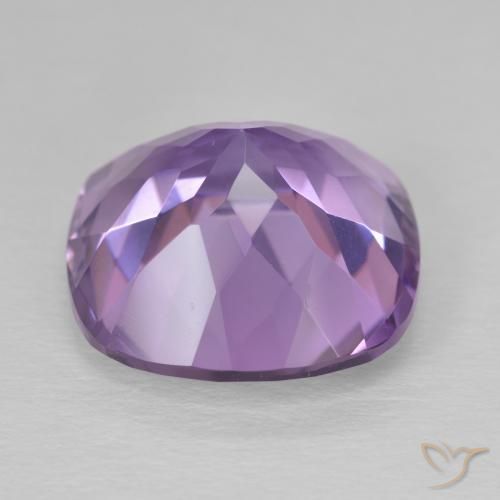 Ametista Violeta Profundo Natural 11.56ct, Almofada, VVS-VS