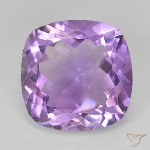 11.79ct Natural Violeta médio Ametista, Almofada, VVS-VS