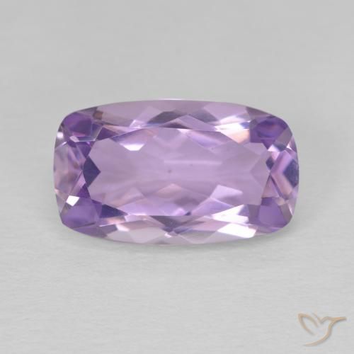 5.56ct Natural Violeta Profundo Ametista, Almofada, VVS