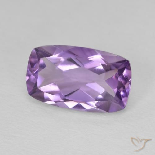 Ametista Violeta Profundo Natural 5.80ct, Almofada, VVS